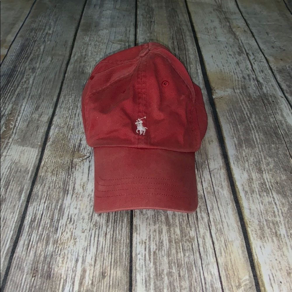 red Polo Ralph Lauren hat 🖤